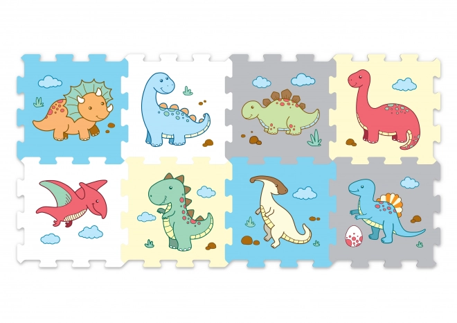 Puzzle pěnové dinosauři 8ks