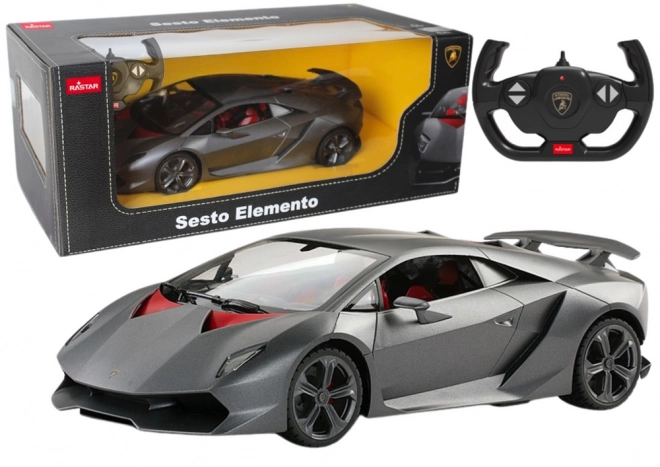 Rastar 1:14 Lamborghini Sesto Grey RC auto