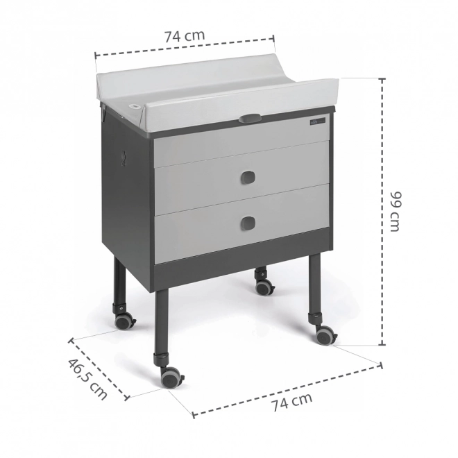 Přebalovací komoda GROWI 2IN1, Col.C261