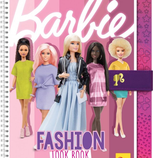 Skicák Barbie
