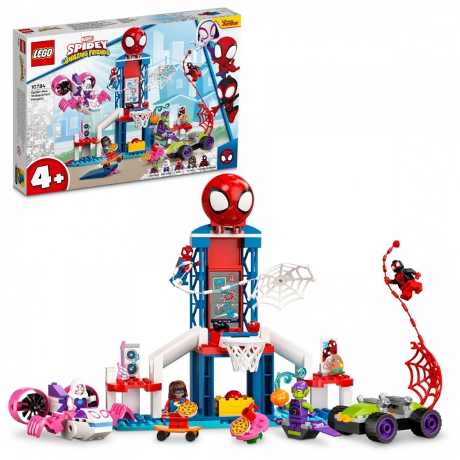 LEGO Spider-Man 10784 Spider-Man a pavoučí základna
