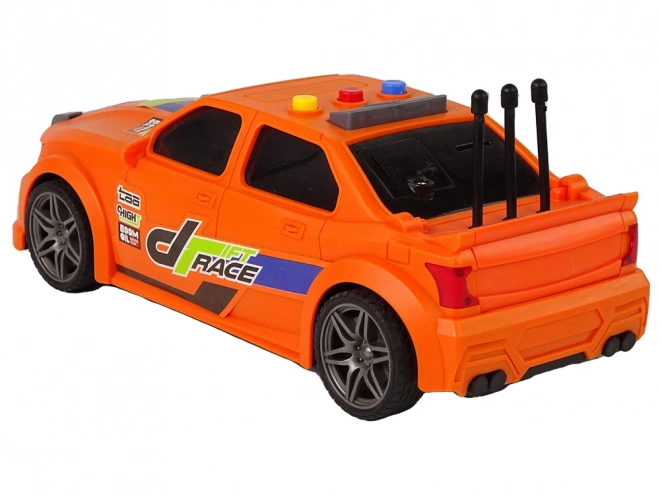 Sportovní závodní auto 1:16 Orange Sound