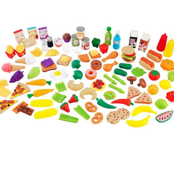 KidKraft Hrací set potravin 115 doplňků