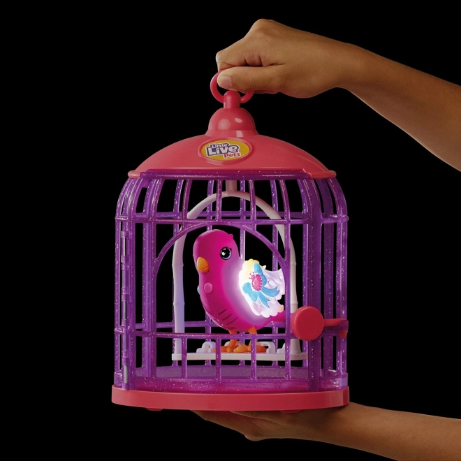Interaktivní figurka Little Live Pets Pták s klecí