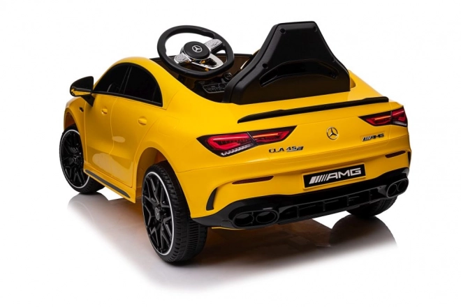 Mercedes CLA 45s AMG Yellow 4x4 Auto na baterie