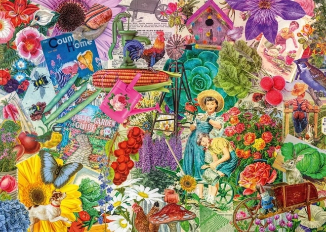Zábavné zahradničení puzzle 1000 dílků