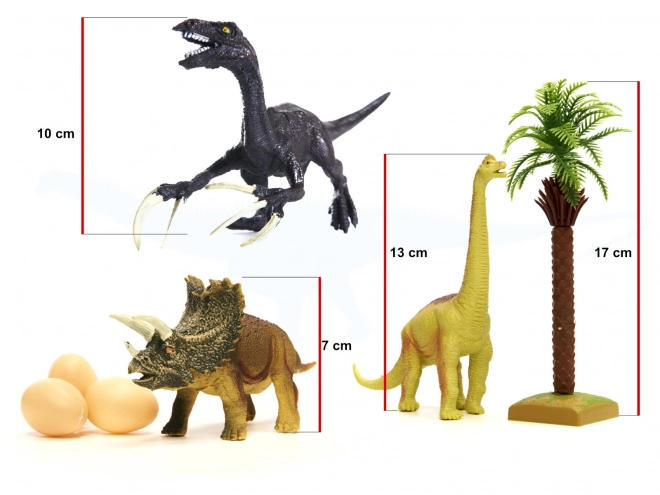 Sada figurek dinosaurů 14ks