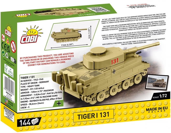 Tiger I 131 podložek