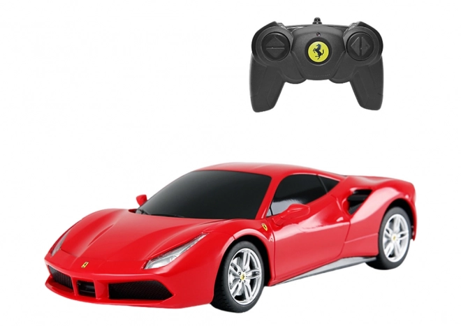 Rastar RC auto 1:24 Ferrari 488 GTB Červené