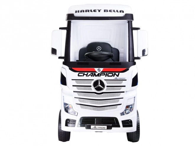 Elektrické auto TIR Mercedes Benz Actros – Bílá