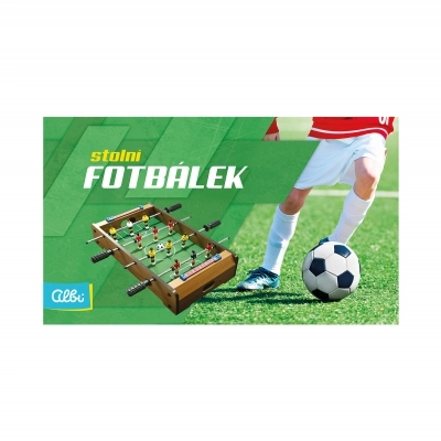 Stolní fotbálek pro dva hráče