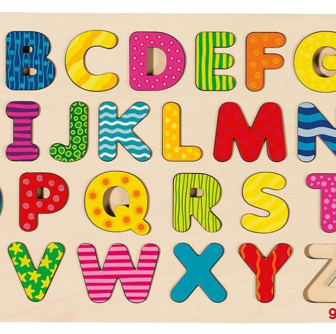 Goki Puzzle ABC abeceda - velká písmena
