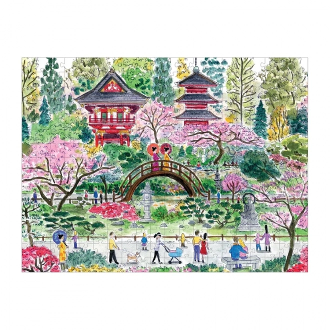Puzzle Japonská čajová zahrada - 300 dílků