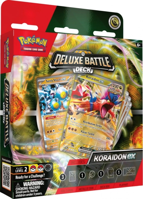 Karty bojových balíčků Koraidon Deluxe