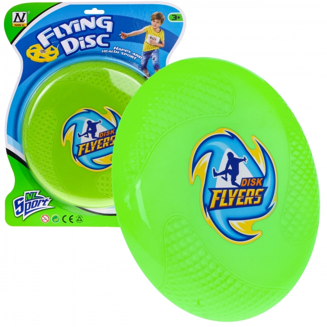 Létající disk "Frisbee" - sportovní hračka pro děti a dospělé - zelený