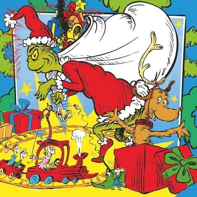 RAVENSBURGER Puzzle Grinch 3x49 dílků