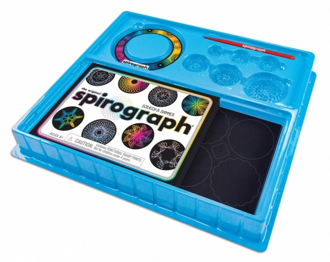 Sada Spirograph Scratch-off