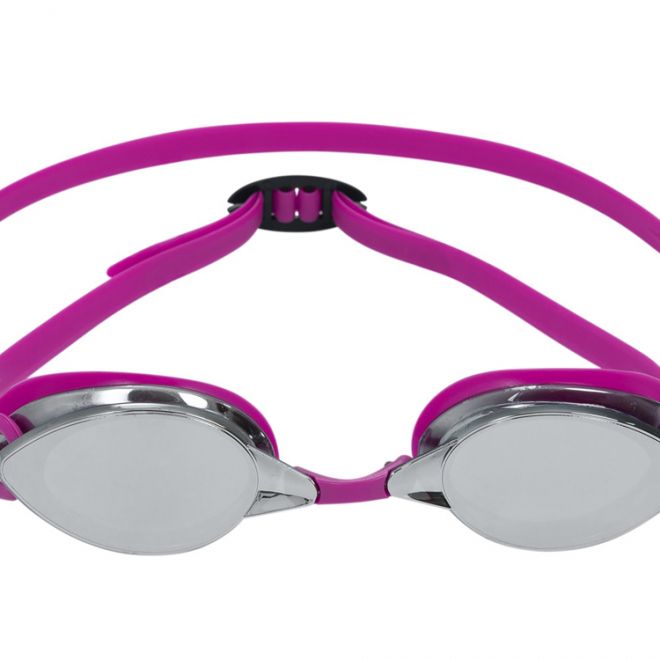 Zrcadlové plavecké brýle Bestway Black 21066 – růžová