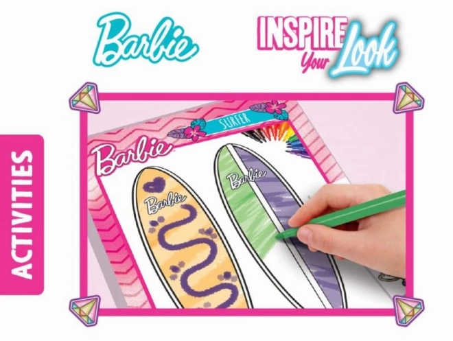 Kreativní skicář Barbie Inspire Your Look