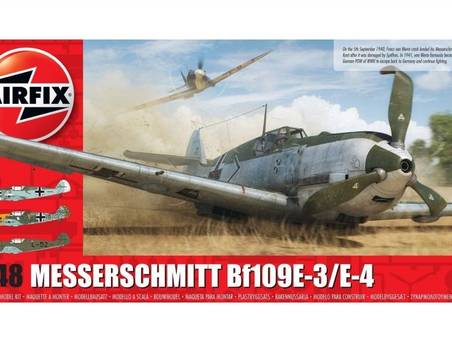 Plastikový model Messerschmitt Me 109 E-3/E-4
