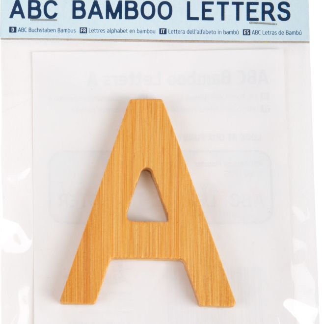 Small Foot Bambusové písmeno A