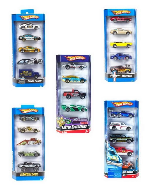 Hot Wheels angličák 5ks - různé druhy