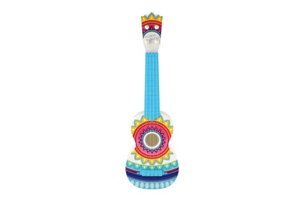 Kytara/ukulele plast 55cm s trsátkem barevná