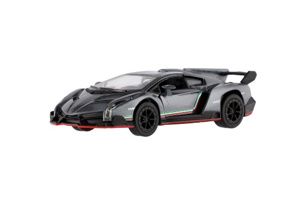 Auto Kinsmart Lamborghini Veneno kov/plast 13cm na zpětné natažení