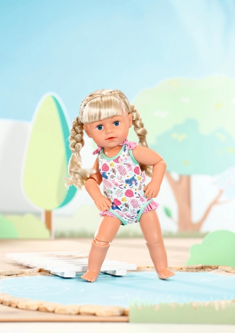Barevné plavky pro panenku BABY born