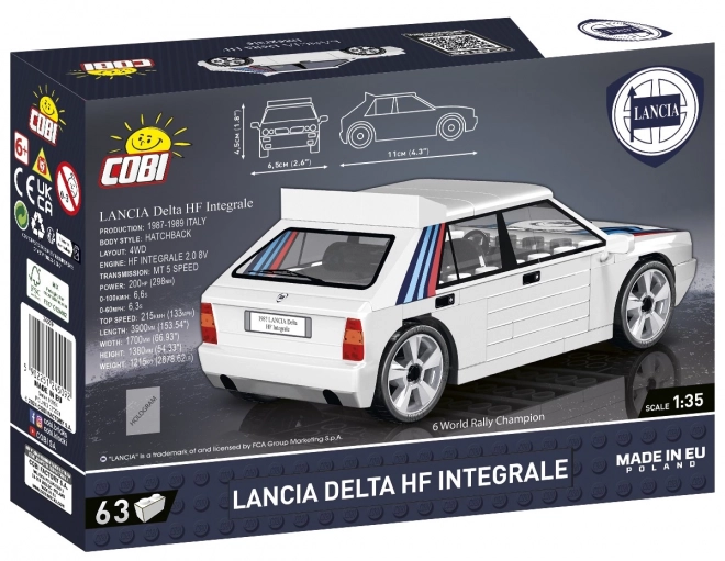 Lancia Delta HF Integrale polštářky