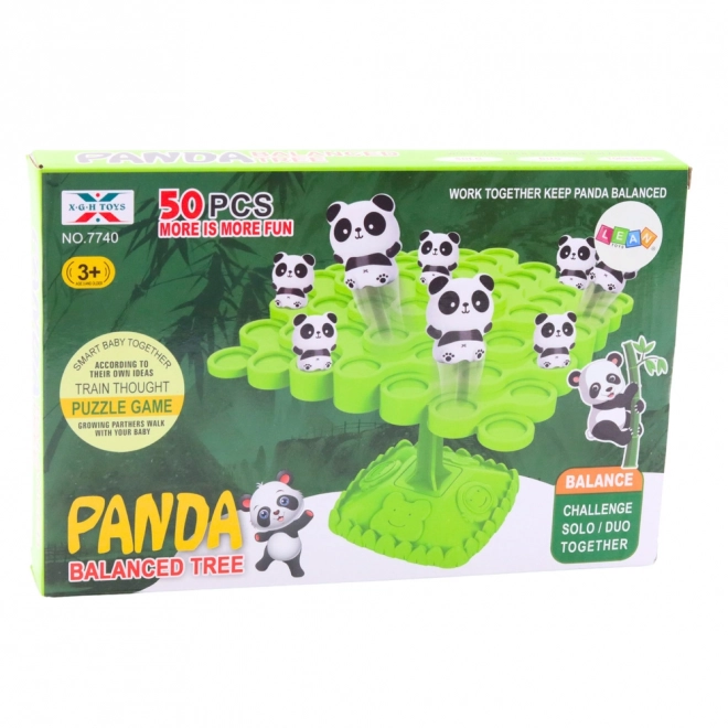Balancující panda hračka