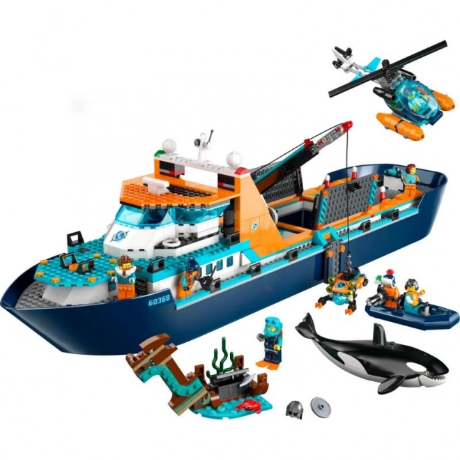 LEGO® City 60368 Arktická průzkumná loď