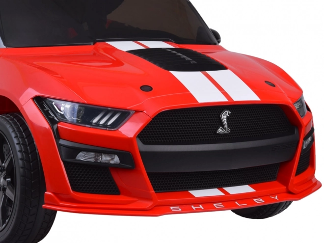 Auto na akumulátor Ford Mustang Shelby pro děti – Červená