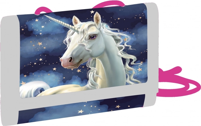 OXYBAG Dětská textilní peněženka Unicorn 1