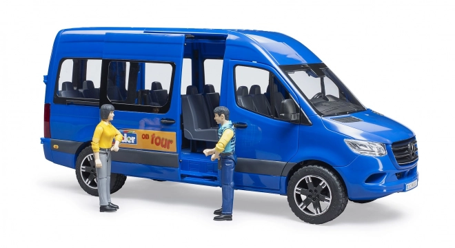 Bruder Mercedes-Benz Sprinter minibus s řidičem a cestujícím