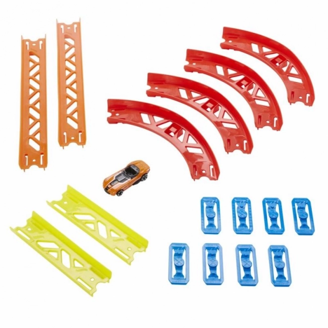 HotWheels Track Builder set pro stavitele - zatáčky