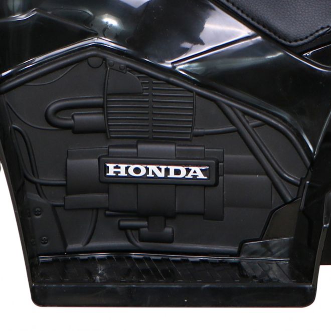 Čtyřkolka Honda 250X TRX s baterií Černá + klakson + LED + eko kůže