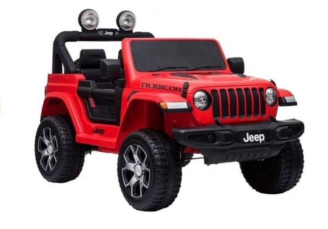 Jeep Rubicon 4x4 Červená Baterie Auto