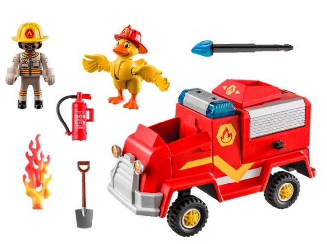 DUCK ON CALL sada figurek 70914 Hasičské auto