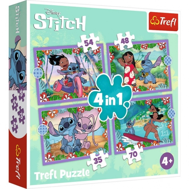 Puzzle Lilo & Stitch šílený den