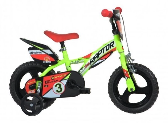 DINO BIKES Dětské kolo 614-03RP Raptor 12"