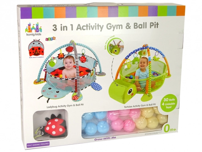 Vzdělávací podložka Ladybird Playpen Balls pro děti
