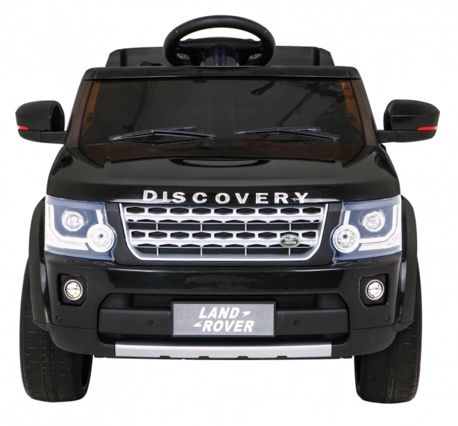 Land Rover Discovery Elektrické dětské auto černé + dálkové ovládání + EVA kola + pomalý start + rádio MP3