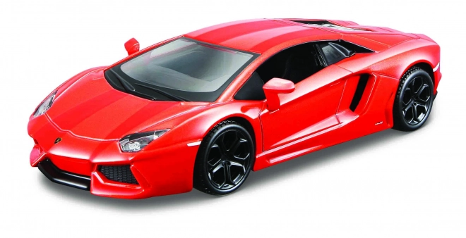 Lamborghini Aventador Coupe oranžový model 1:32