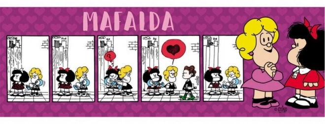 Panoramatické puzzle Mafalda