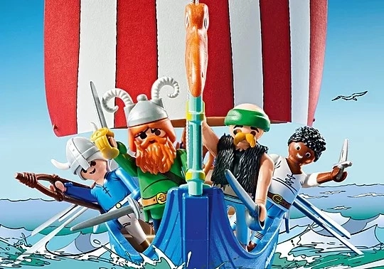Asterix pirátská loď