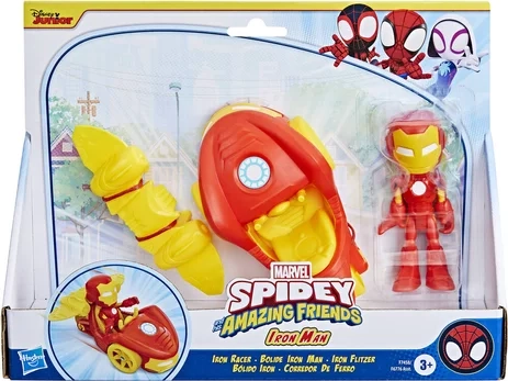 Figurka s vozidlem Marvel Spidey a super-kamarádi, Spidey Web Crawler – Iron Man