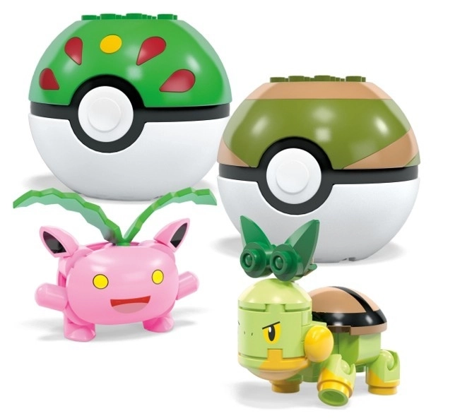Kostky Pokémon Tým Trávových