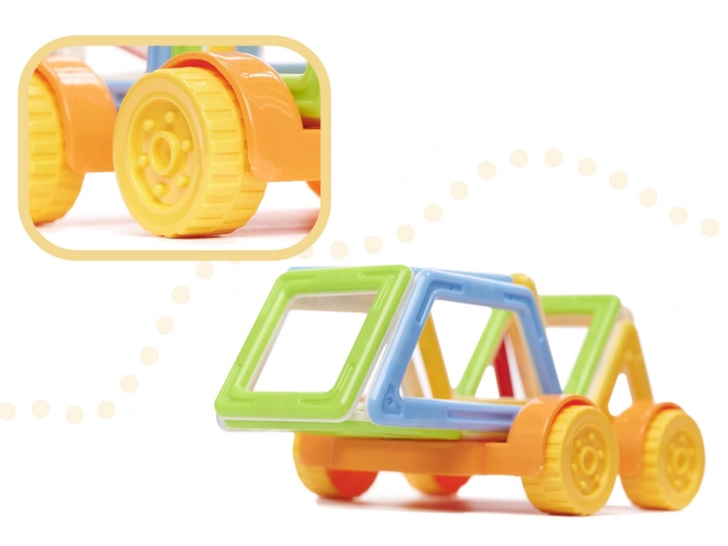 Magnetické stavebnice mini magical magnet - 38 ks