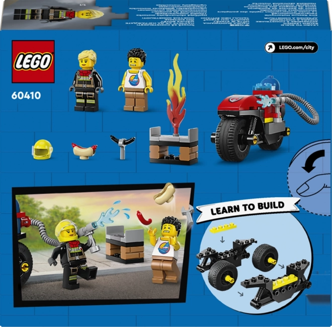 LEGO® City 60410 Hasičská záchranná motorka